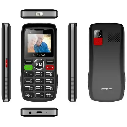 IPRO Senior F188 2G GSM 1000 mAh 32 MB DualSIM CRNI