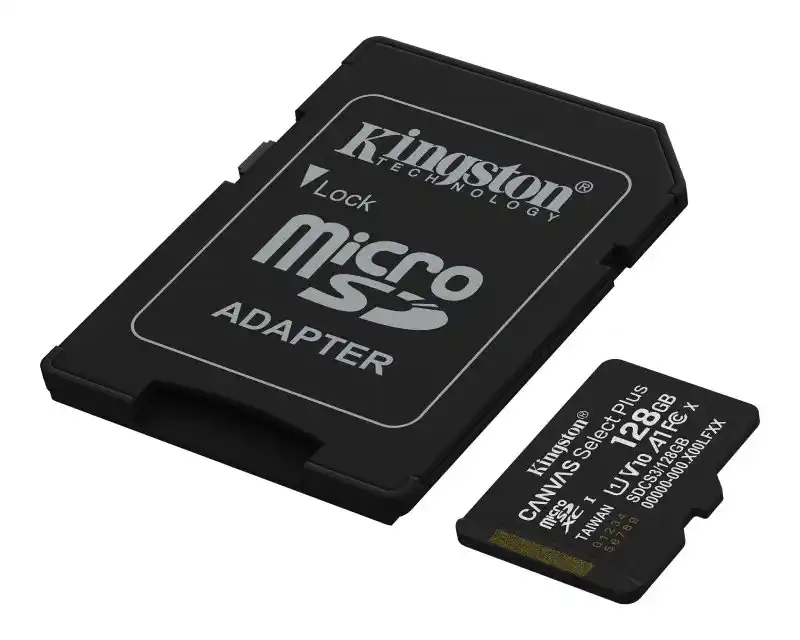 Kingston Micro SD Card 128 GB SD adapter SDCS3 128 GB