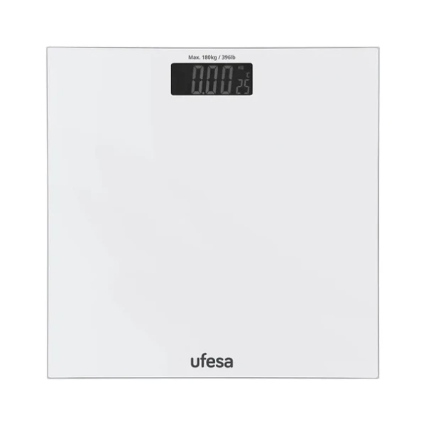 Ufesa Telesna vaga Ufesa Basel/180kg/LCD/bela