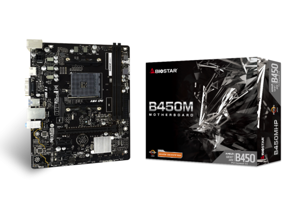 AM4 Biostar B450MHP 2xDDR4/HDMI/VGA