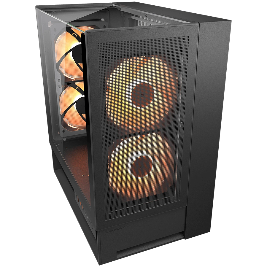 COUGAR OmnyX PC Case, Mid Tower, Black