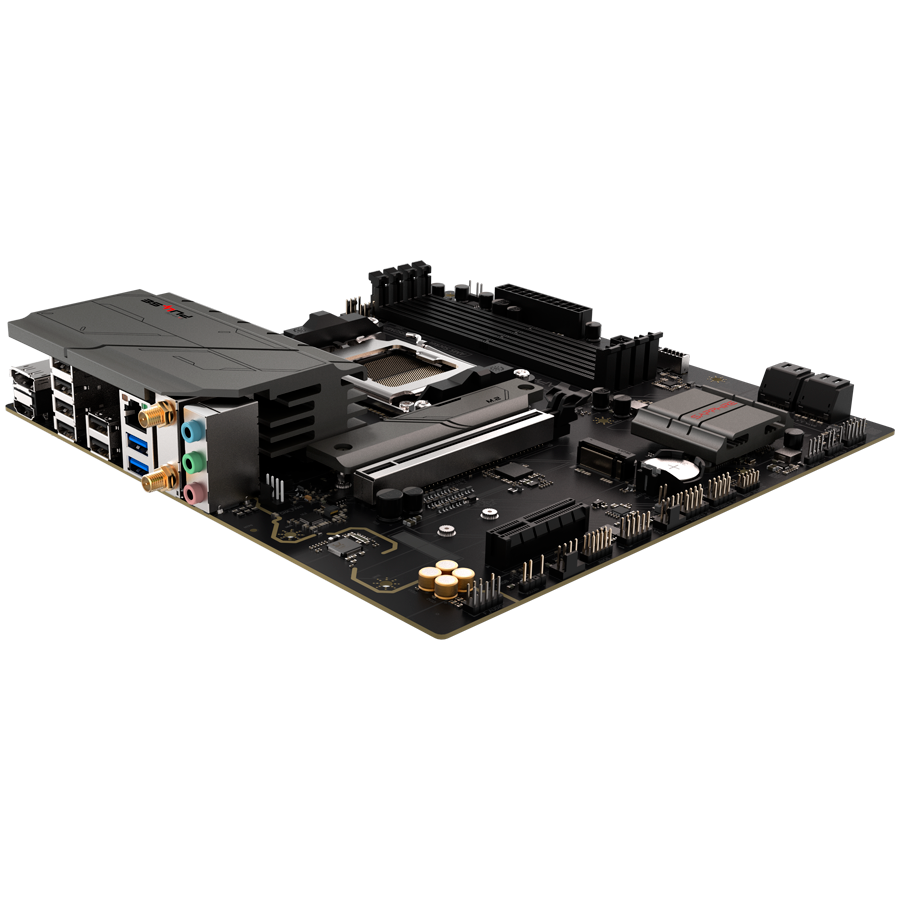 SAPPHIRE AMD B850M AM5 PULSE Ryzen R9/R7/R5, 4x DDR5 7600MHz, PCIE 5, 1x M.2 Gen5, 1x M.2 Gen4, LAN 2.5 Gbps, WIFI6, USB, MATX