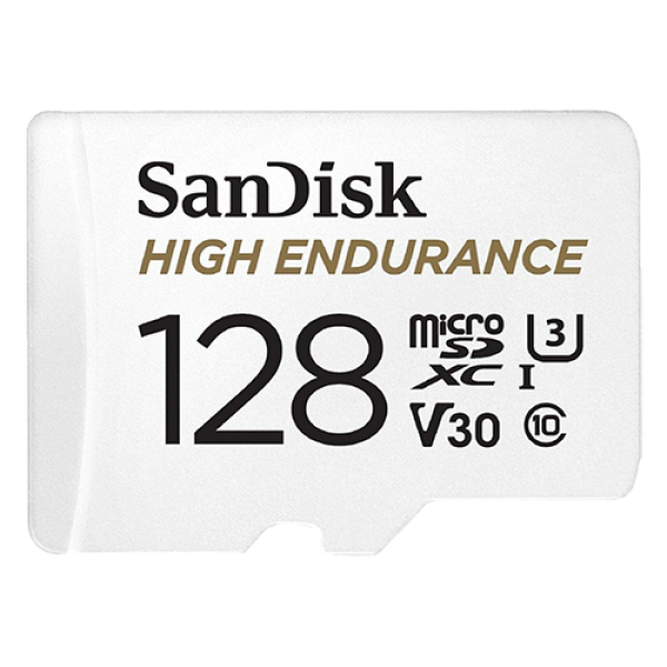 SANDISK Micro 128 GB High Endurance SDSQQNR 128 G GN6IA  adapter