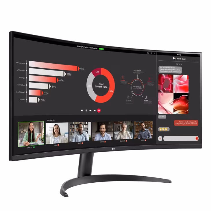 GIGABYTE Monitor G34WQC2 34", VA