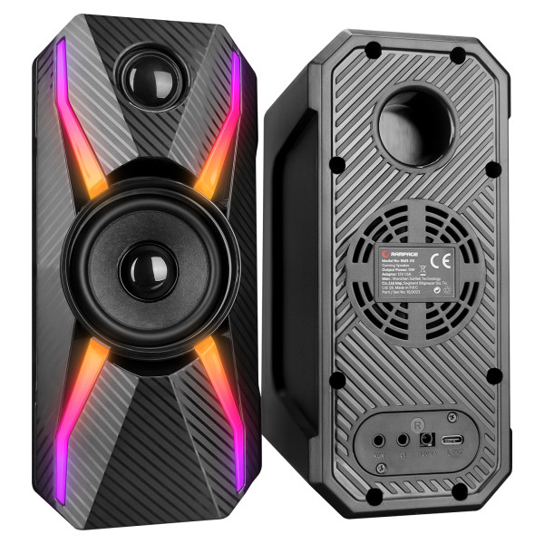Zvučnici 2.0 Rampage RMS-X5 3Wx2 USB RGB