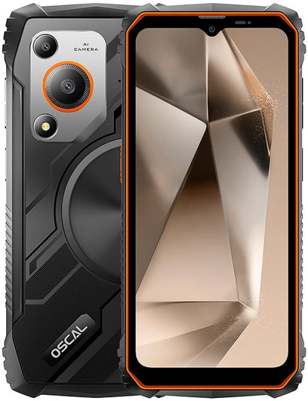 OSCAL MARINE 6.56" OC 4 GB 128 GB 16 MP 5100 mAh IP69K Black
