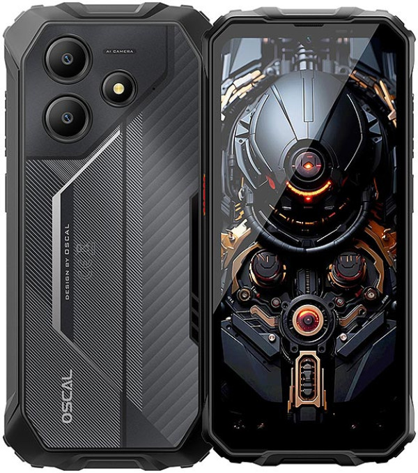 OSCAL MARINE 6.56" OC 8 GB 256 GB 16 MP 11000 mAh IP69K Black