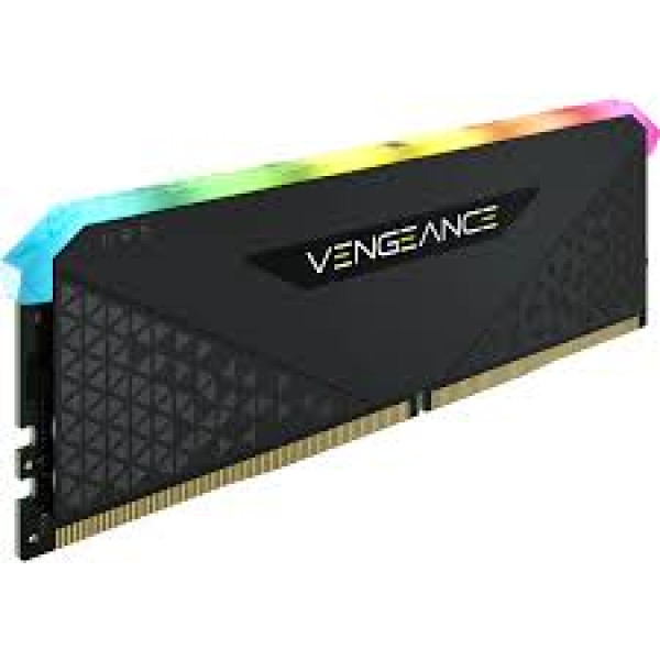 Memorija CORSAIR VENGEANCE 16GB(1x16GB)/DDR4/3200MHz/C16/1.35V/RGB/crna