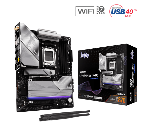 AM5 ASRock X870 LIVEMIXER WIFI