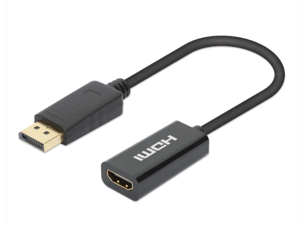 Manhattan Adapter Manhattan 153713 Displayport - HDMI M/F 4K/60Hz