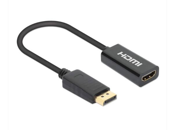 Manhattan Adapter Manhattan 153713 Displayport - HDMI M/F 4K/60Hz
