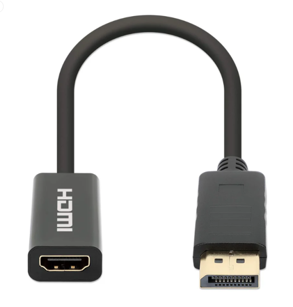 Manhattan Adapter Manhattan 153713 Displayport - HDMI M/F 4K/60Hz