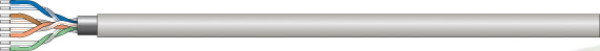 Intellinet LAN SFTP kabl Intellinet 341165 Cat6 305m Solid/23AWG/CU