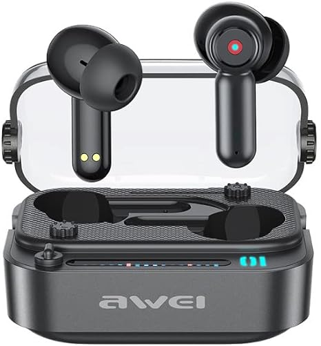 Awei Bluetooth Slušalice Bubice T58, crne