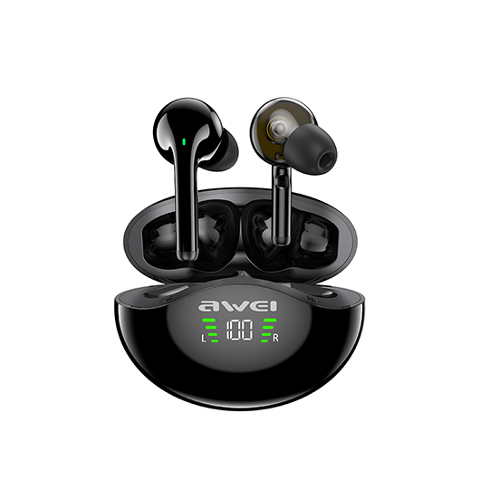 Awei Bluetooth Slušalice Bubice T12P, crne