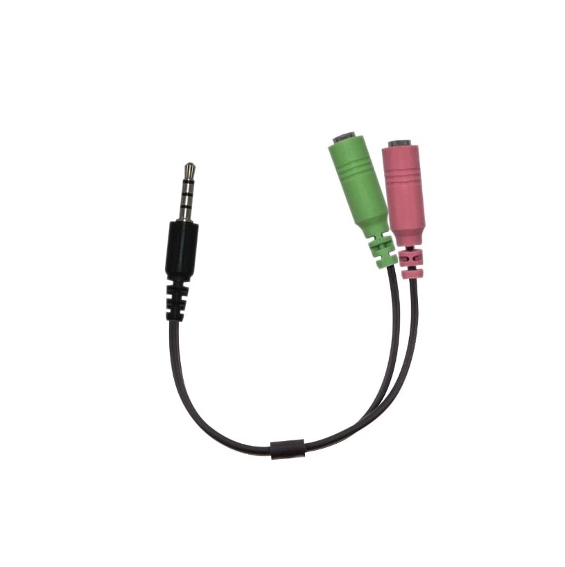 Genius ACC-100, Audio Adapter za Slušalice i Mikrofone  Screen diagonal: