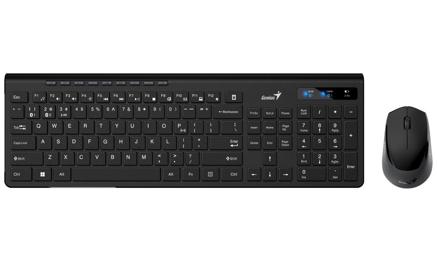 Genius SlimStar 8230,Black,US,BT+2.4GHz