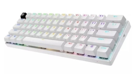 Logitech G PRO X 60 Lightspeed Gaming Keyboard (Tactile) US, White