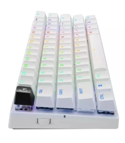 Logitech G PRO X 60 Lightspeed Gaming Keyboard (Tactile) US, White