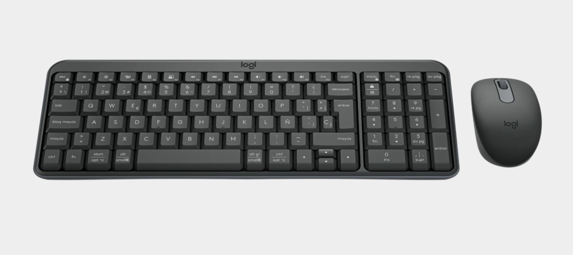 Logitech Wireless Keyboard & Mouse Desktop Set – MK250 (US)