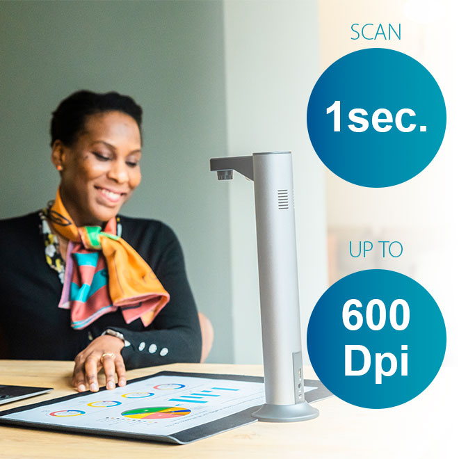 IRIS Desk‑type Document Scanner – IRIScan Desk 7 Pro