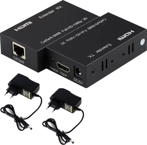 DEX-HDMI-06 HDMI Ekstender, 60m, Active