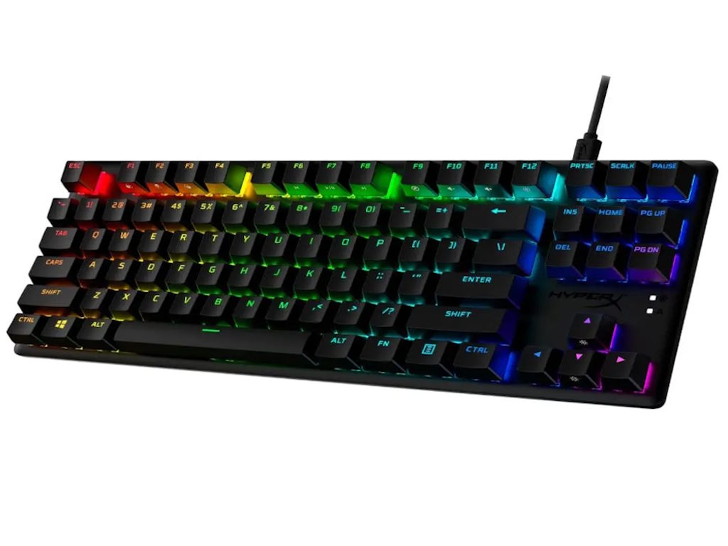 Tastatura HYPERX Alloy Origins PBT - Aqua Mehanicka/crna