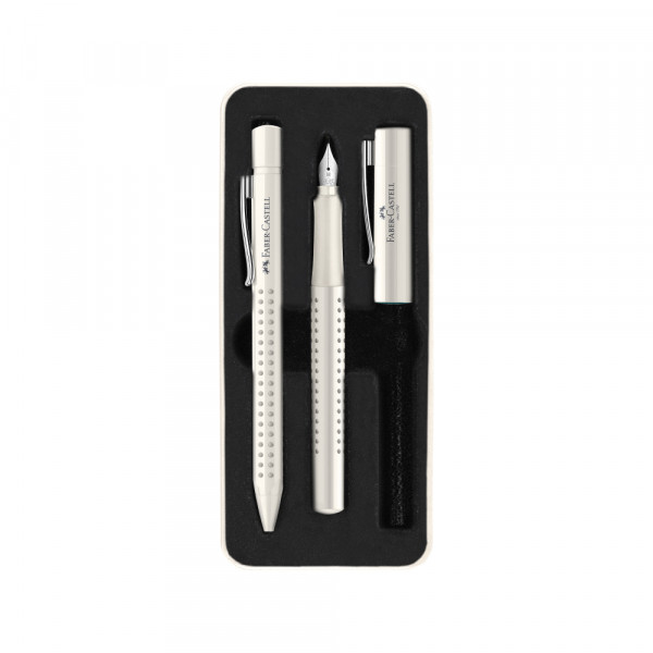 Faber Castell Set Faber Castell Grip 2010 hem.ol.+naliv pero M coc.milk 201527
