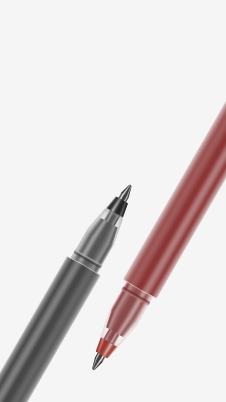 Xiaomi Mi High-capacity Gell Pen (10-Pack) (Red)