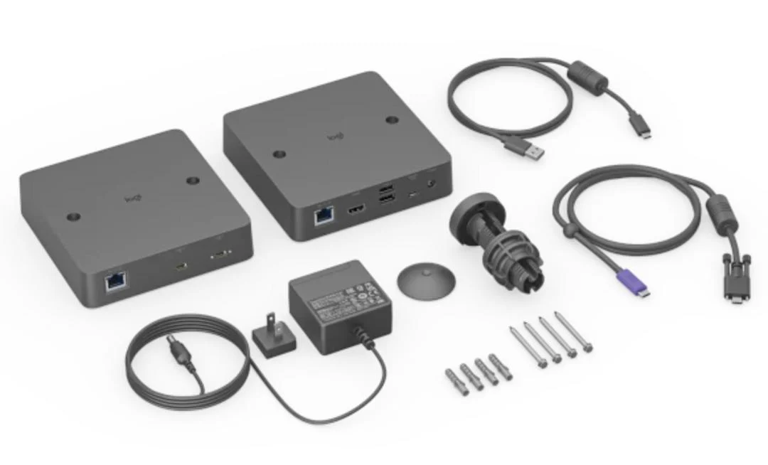 LOGITECH EXTEND - BLACK - USB - PLUGCG - EMEA29-953