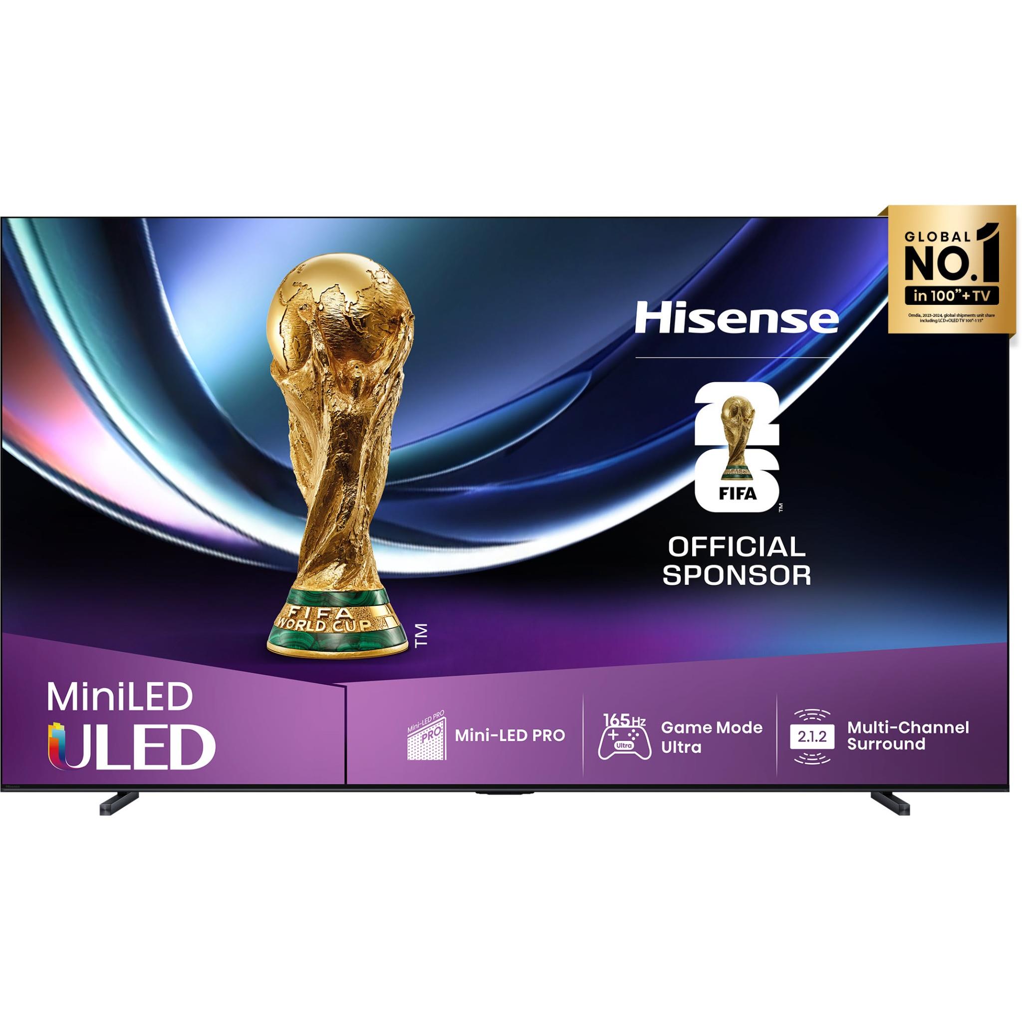 Hisense E7Q PRO QLED 55", QLED, 4K UHD Smart TV