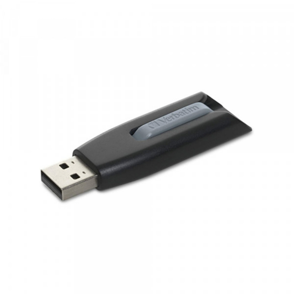 Verbatim V3 64GB USB 3.2 Flash Drive – Black (49174)