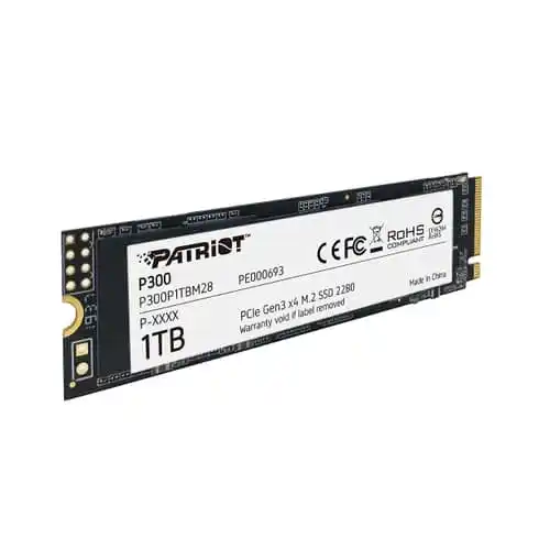 Patriot M.2 NVMe SSD 1TB P300 (2100/1650 MB/s, P300P1TBM28)