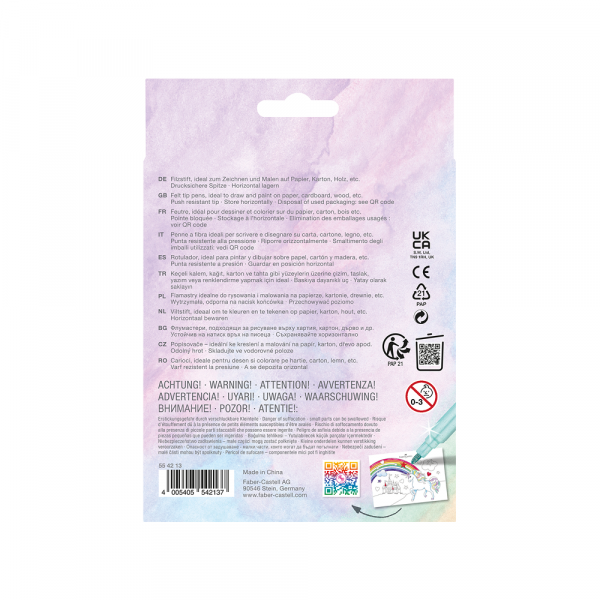 Flomaster školski Faber Castell Unicorn 1/10+3 554213