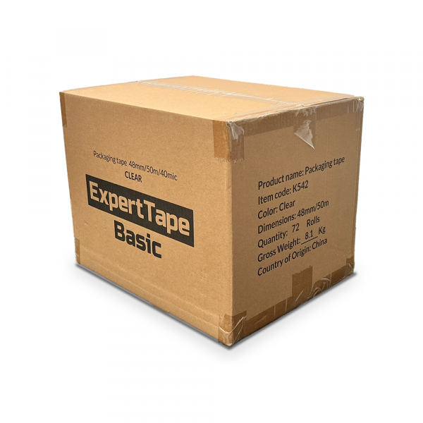 ExpertTape Samolepljiva traka Basic 48x50 /40 mikrona/ providna