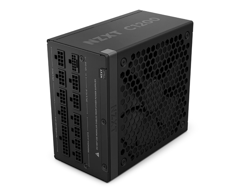 NZXT C1200 Gold ATX 3.X 1200W (PA-2G2BB-EU) modularno napajanje crno