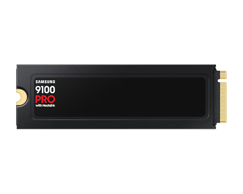 Samsung M.2 NVMe SSD 2TB 9100 Pro Heatsink Series (MZ-VAP2T0CW)