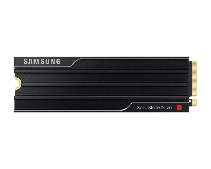 M.2 NVMe 4TB, 2280, Gen PCIe 5.0x4, 9100 PRO, Read up to 14800 MB/s, Write up to 13400 MB/s, w/Heatsink