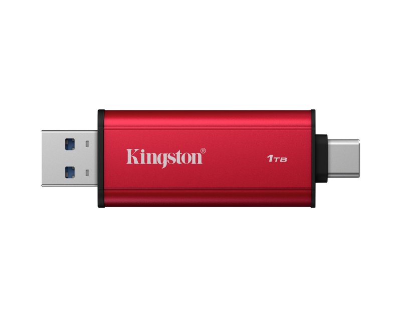 Portable SSD 1TB, SPSD, USB 3.2 Gen.2 Type-A/Type-C, Read up to 1,050MB/s, Write up to 950 MB/s, Red