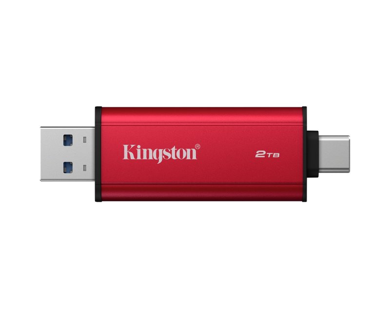 Portable SSD 2TB, SPSD, USB 3.2 Gen.2 Type-A/Type-C, Read up to 1,050MB/s, Write up to 950 MB/s, Red