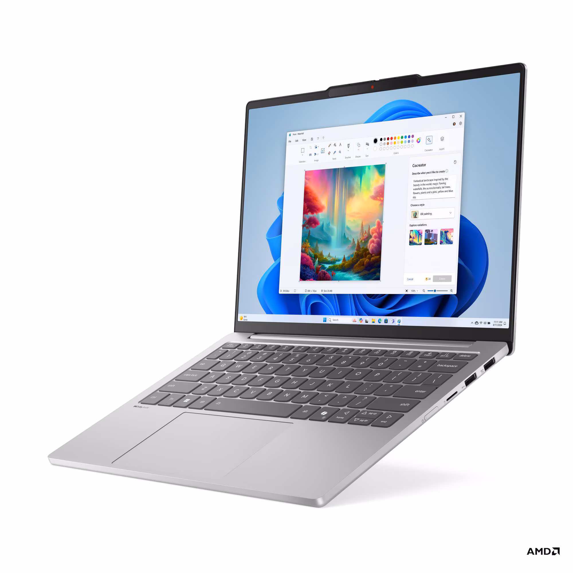 LENOVO IdeaPad Slim 5 13ARP10 Ryzen 5 7535HS 6-Core 16GB 512GB-NVMe-SSD 13.3" WUXGA (1920x1200) IPS 83J20034YA