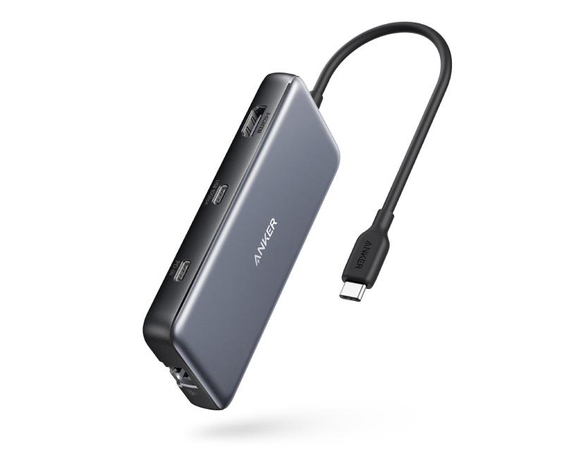 ANKER USB-C Data Hub 8u1 10Gbps crni