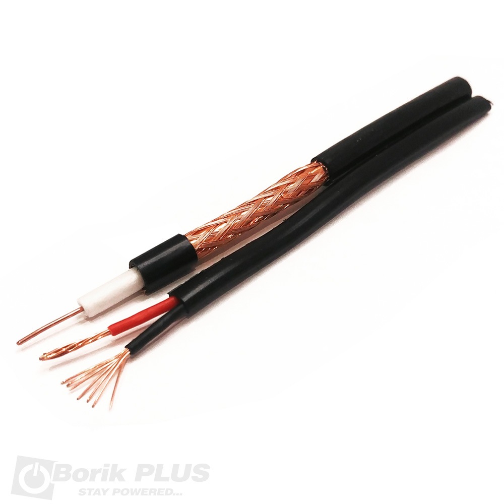 Koaksijalni kabl RG59+2x0.75, Outdoor