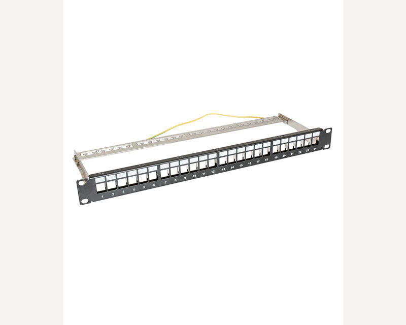 Pec panel 19" FTP 24 modula 1U