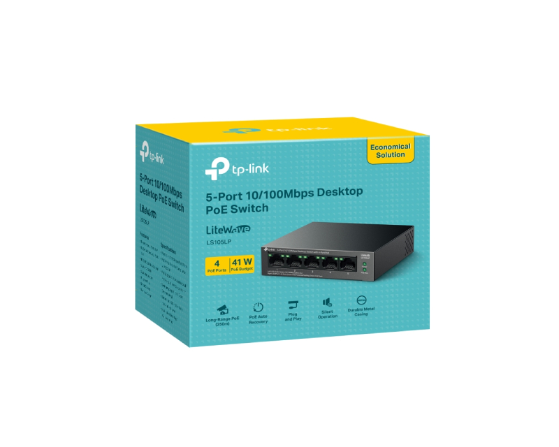 LS105LP(UN) 5-Port 10/100Mbps Desktop Switch