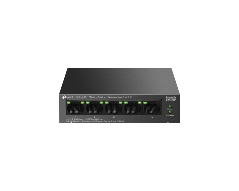 LS105LP(UN) 5-Port 10/100Mbps Desktop Switch