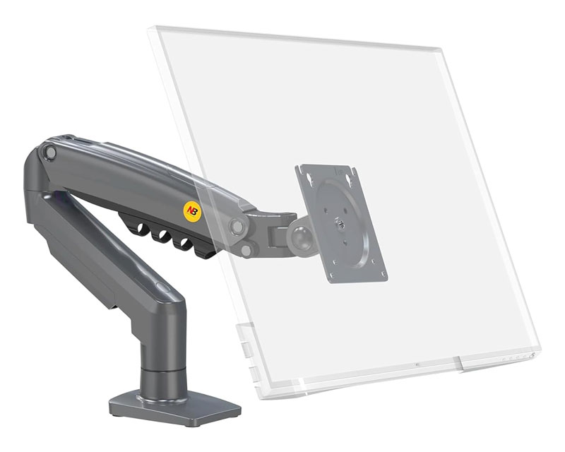 F80 stoni nosač za monitor mat crni 17-30 inča