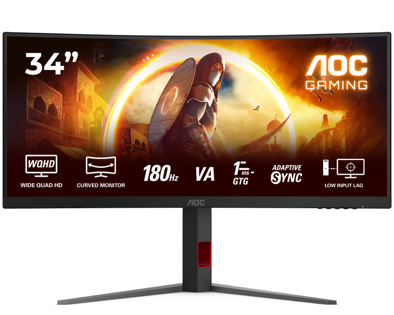 AOC Monitor CU34G4 34", VA