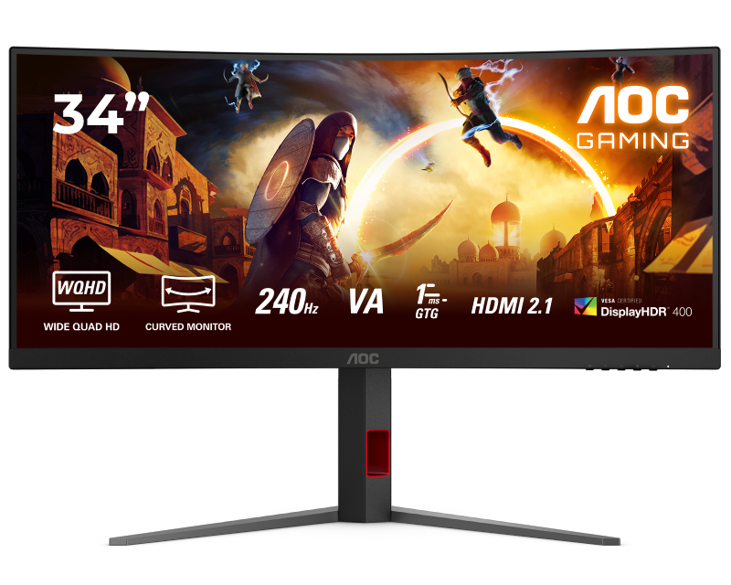 AOC Gaming Monitor CU34G4Z 34", VA