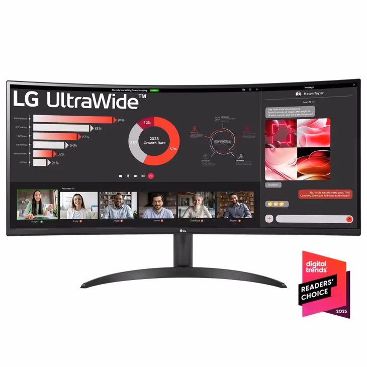 GIGABYTE Monitor G34WQC2 34", VA